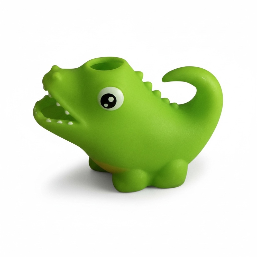 Green Crocodile Water Pail - Bath Toy | Toddler Pour & Play | Ages 3+ - Picture 3 of 6